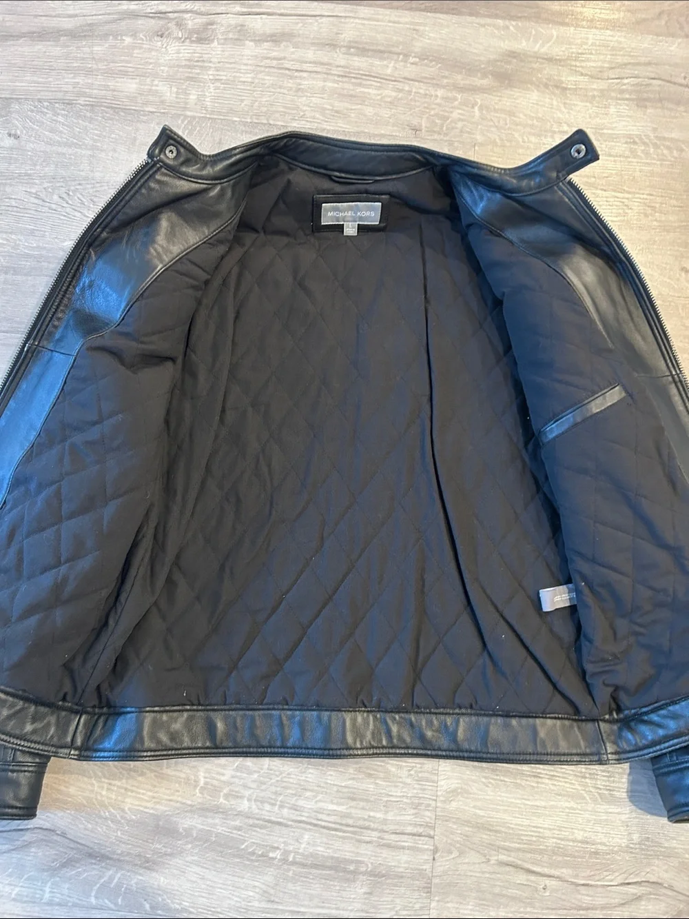 MICHAEL KORS | Men’s Performance Leather Jacket